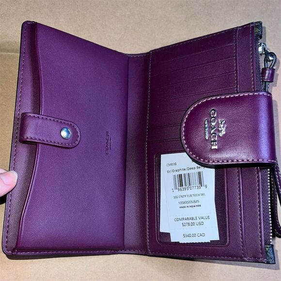 COACH Gallery Tote & Phone Wallet Set Limited Edition Country Floral Print - Picture 14 of 14